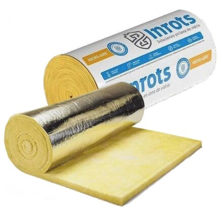 LANA DE VIDRIO 50MM. CON ALUMINIO