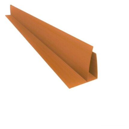 PERIMETRAL PVC F X 3m.MADERA CLARO