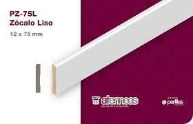ZOCALO MDF PREPINTADO PZ-75L 12X75X2750
