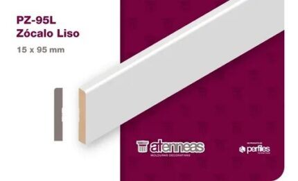 ZOCALO MDF PREPINTADO PZ-95L 15X95X2750